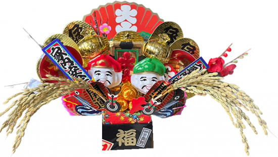 ★1合 枡飾り 【純孝流-基本形】